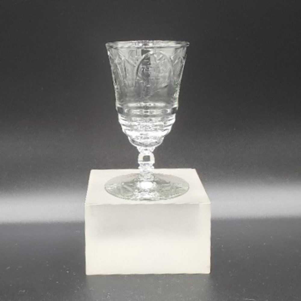 Set of 3 Crystal Goblets by Rock Sharpe